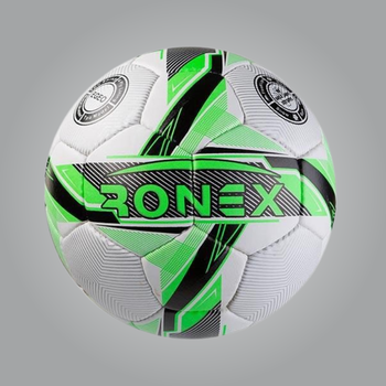 М'яч футбольний Grippy Ronex-JM30 синій/зелений. (RXG-30G)