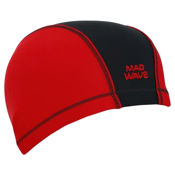 Шапочка для плавания M-D Lycra DUOTONE (нейлон, лайкра, Красный) (M052702_Красный)