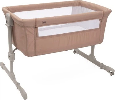 Łóżeczko dostawne Chicco Next2Me Essential Terracota Re-Lux (8058664190997)
