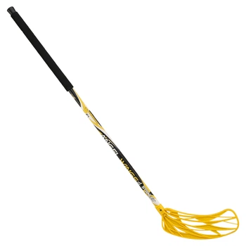 Клюшка для флорболу FLASH дитяча Stonley F-7626-L F1 вигин L (ліва) l‑85 см вага 225 г Жовто-чорний