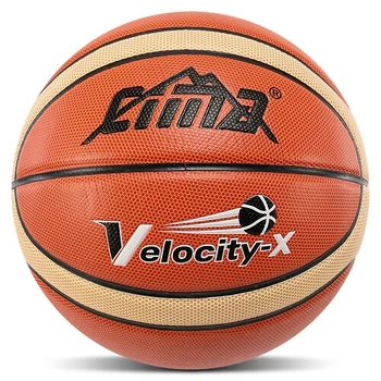 Мяч баскетбольный PU №7 CIMA BA-5989 VELOCITY-X Оранжевый-белый