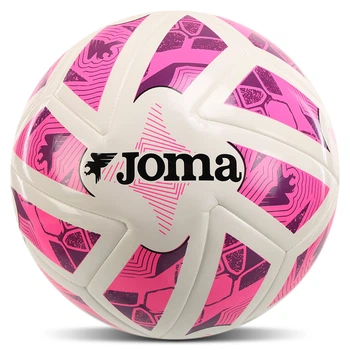 Мяч футзальный №4 PU ламинированный гибридная сшивка Joma VICTORY JR 401732-214 №4 Белый-фиолетовый
