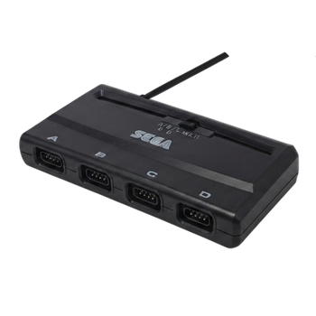 Multitap Проводной Sega Mega Drive HAA-2652 Adapter 4P Black 0.3m Б/У