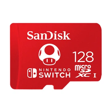 Карта пам'яті SANDISK Nintendo Switch microSDXC 128GB UHS-I U3 V30 Mario Kart