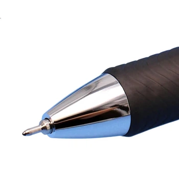 Ручки гелеві Pentel BLN75 0.5 мм з висувним стрижнем, сині, швидковисихаючі, 6 шт