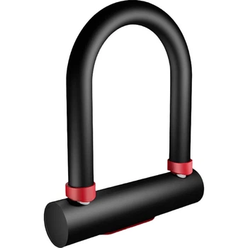 Замок велосипедний HOTUN HDU-01 U-подібний для мотоцикла та електросамоката, личинка класу C, стійкий до гідравлічних кусачок 20 тонн