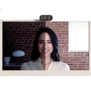 Веб-камера Logitech Brio 90 HD с микрофоном, розовая