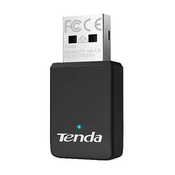 Мережевий адаптер USB Tenda U11, Wi-Fi 6 (до 886Mb, 2.4ГГц/5ГГц)