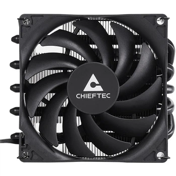 Вентилятор кулер для процессора Chieftec CAC-S92PWM-LP45 Intel: LGA1851 LGA1700 LGA115X/AMD: AM5 AM4 Black (CAC-S92PWM-LP45)
