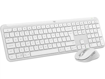 Клавіатура + миша бездротова Logitech Signature Slim Combo MK950 White (920-012491)