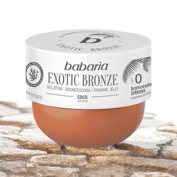 Гель желе для интенсивного загара Babaria Exotic Bronze Tanning Jelly Coco 75 мл