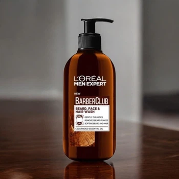 Шампунь L´Oreal Paris Men Expert Barber Club 3 в 1 для бороды лица и волос 200 мл