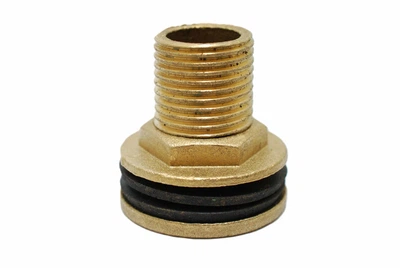 Врезка в емкость 1/2" латунная 1660Б