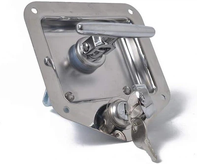 Stainless Steel Trailer RV Travel Lock – T-подібний замок для авто, караванів та складів