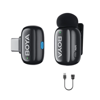 Бездротовий мікрофон BOYA Mini-17 USB-C для Android та ноутбуків, AI голос, шумозаглушення