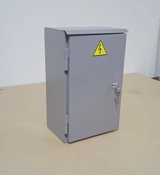 Монтажный бокс (электрощит) 400×400×200 мм, IP54, металл 0.8 мм