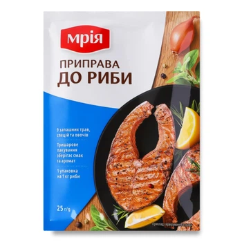 Приправа Мрія для рыбы 25 г
