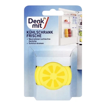 Поглинач запаху для холодильника лимон, Denk mit Kühlschrank-Frische, 1 шт