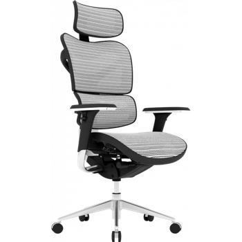 Офисное эргономичное кресло GT Racer X-702 Light Gray (W17-1)