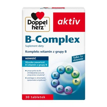 Комплекс вітамінів групи В Doppelherz aktiv B-Complex 30 таблеток