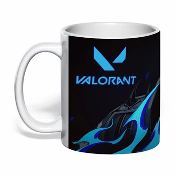 Чашка з друком "Valorant/Валорант" №3 (колір білий) (46227)