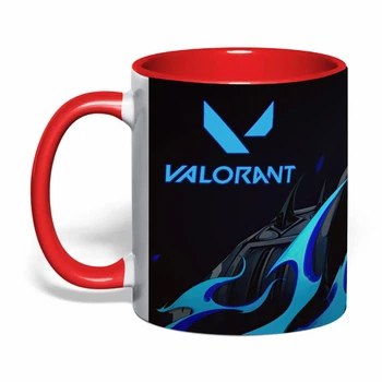 Чашка з друком "Valorant/Валорант" №3 (колір червоний) (46261)