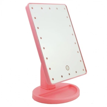 Настольное зеркало с 16 LED подсветкой Large LED Mirror