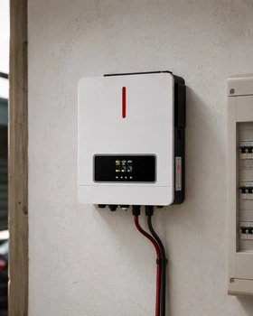 Инвертор гибридный солнечный 6200w 48v с низким уровнем шума Daxtromn AGH-6.2KW-PRO с mppt контроллером тока заряда 120А для АКБ LiFePO4 Li-ion до 12кВт для квартиры дома и солнечных панелей работает от генератора 6 кВт