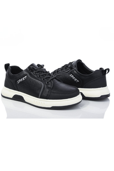 Дитячі туфлі для хлопчика на шнурівці NoBrand 29 Чорний (p-20780-250158)