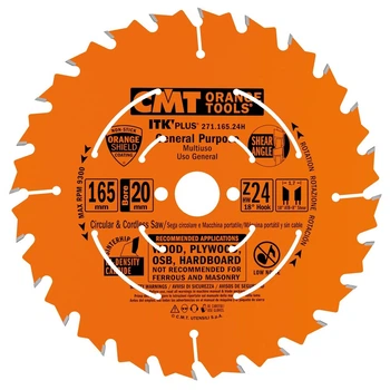 Пильный диск по дереву CMT 165x20/15.87x24z (271.165.24H)