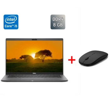 Ультрабук Dell Latitude 7410 / 14" (1920x1080) IPS / Intel Core i5-10210U (4 (8) ядра по 1.6 - 4.2 GHz) / 8 GB DDR4 / 256 GB SSD / Intel UHD Graphics / WebCam б/в + Подарунок Бездротова миша / USB
