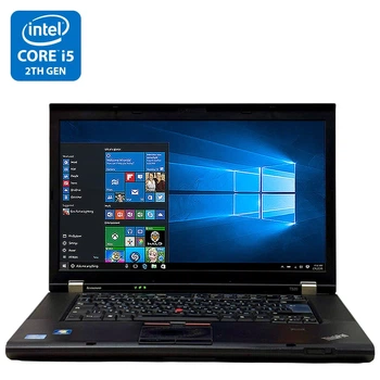 Ноутбук Б-класс Lenovo ThinkPad T520 / 15.6" (1366x768) TN / Intel Core i5-2410M (2 (4) ядра по 2.3 - 2.9 GHz) / 10 GB DDR3 / 500 GB HDD / Intel HD Graphics 3000 / WebCam / Windows 10 Pro б/у