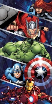 Ręcznik plażowy AyMax Avengers 70 x 140 cm (5407010074468)