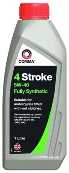 Масло моторное Comma 4 Stroke 5W40 (1L) для мотоцикла квадроцикла скутера