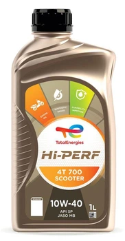 Масло моторное TotalEnergies ( Total ) HI-PERF 4T 700 SCOOTER 10W-40 (1L) для скутера