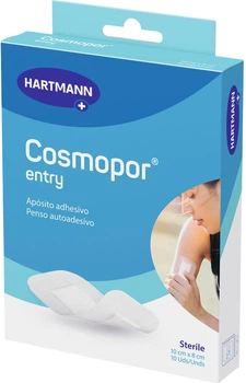 Plastry Hartmann Cosmopor Entry Adhesive Dressing 10 x 8 cm 10 szt (4052199296777)