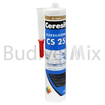 Герметик для швів Ceresit CS 25 FlexSilicone 280 мл фрапе