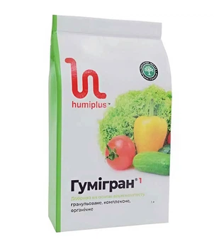 Біогумус Гумігран 30л гранульований