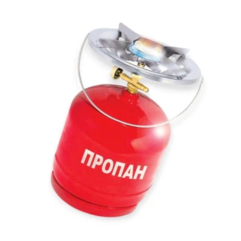 Балон газовый кемпинговый 8 л (комплект) INTERTOOL