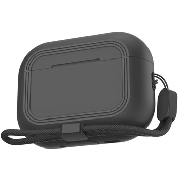 Чохол AhaStyle SoftGrip Silicone Case для Airpods Pro 3 Black (CP-PT-JY24-BK)