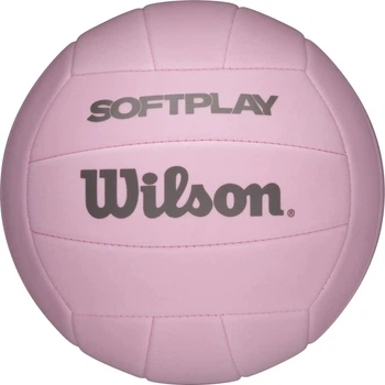Волейбольный мяч Wilson SOFT PLAY светло-розовый Размер 5 WV4008805XBOF