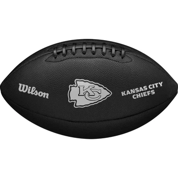 М'яч для американського футболу Wilson NFL TEAM METALLIC PREMIERE KC OF чорний Розмір 9 WF4015816XBOF
