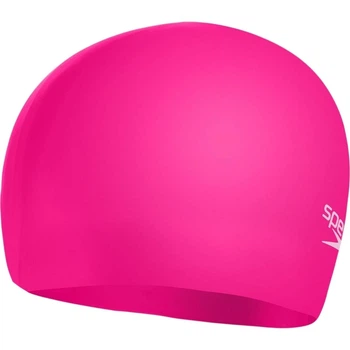 Шапочка для плавания детская Speedo PLAIN MOULDED SILICONE CAP JU розовая 8-70990F290