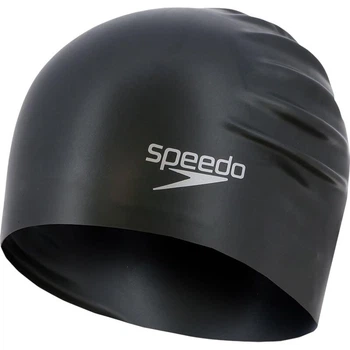 Шапочка для плавания Speedo LONG HAIR CAP AU черная 8-061680001