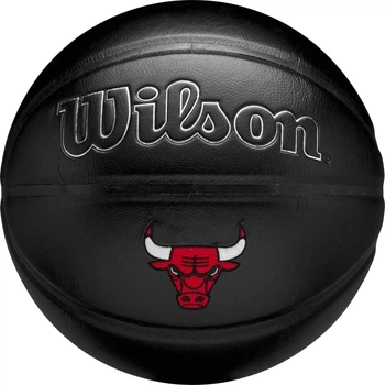 Баскетбольный мяч Wilson NBA TEAM PREMIERE CHICAGO BULLS черный Размер 7 WZ4026405XB7