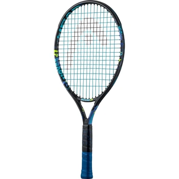Ракетка для тенниса детская Head NOVAK 21 черно-сине-лимонная 235024