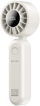 Вентилятор акумуляторний Bavin BF-011 TURBO FUN 10398RPM White