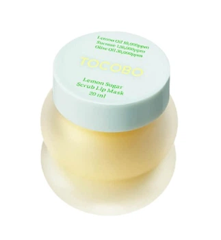 Сахарный скраб-маска для губ с лимоном Tocobo Lemon Sugar Scrub Lip Mask , 20 мл