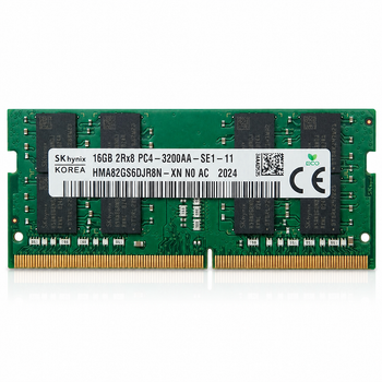 Оперативна пам'ять SODIMM 16Gb DDR4 3200MHz Hynix HMA82GS6DJR8N-XN б/в hma82gs6djr8n-xn