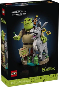 Конструктор Lego Shrek Шрэк, Осел и Кот в сапогах 72423